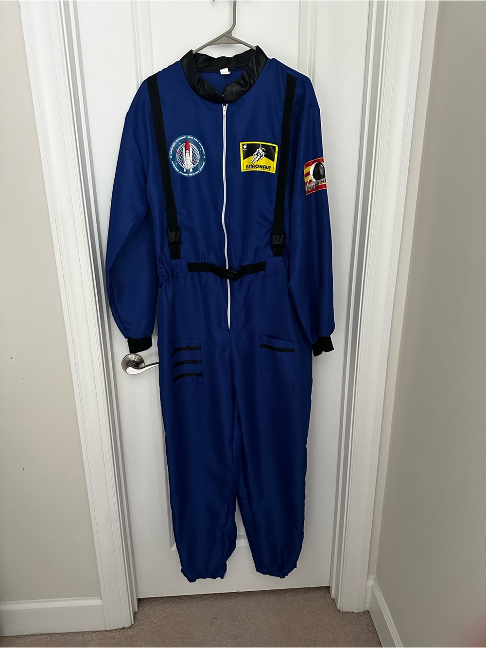 Vintage NASA Astronaut Flight Suit Costume - Women’s XL Blue